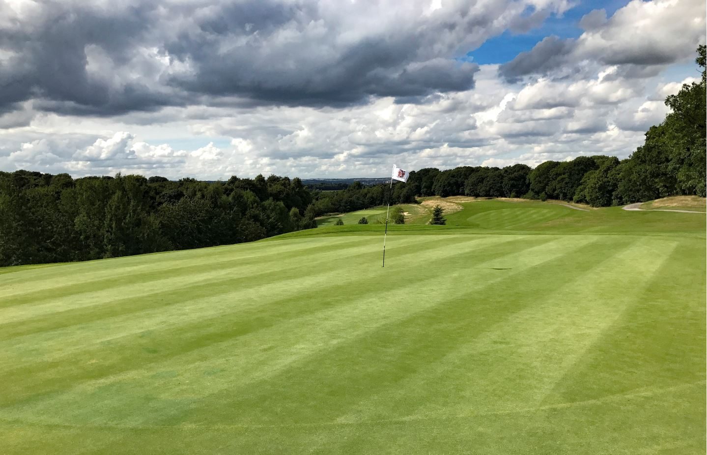 Looking over one of the fairways